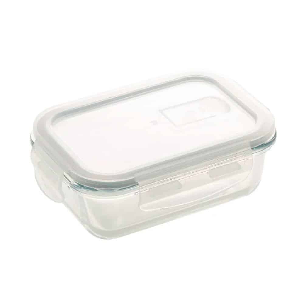 Pote Vidro Hermético Marmita Mantimentos Tampa 640ml