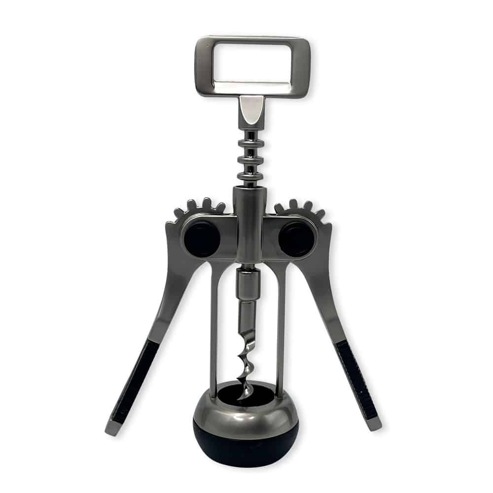 Saca Rolhas Abridor de Garrafas Metal Inox Grande - Image 4