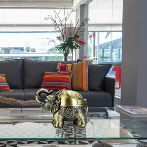 Cinzeiro Elefante Decorativo Liga de Zinco | W Plugo