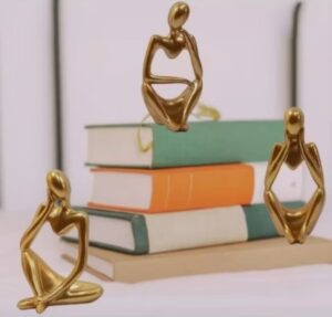 Estatuetas O Pensador Kit 3 Peças Decorativas | W Plugo