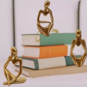 Estatuetas O Pensador Kit 3 Peças Decorativas | W Plugo